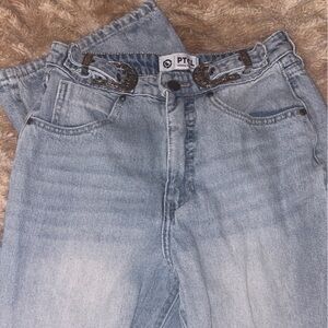 Light Blue Flare & Wide Leg Jeans